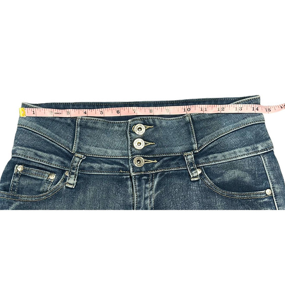 Vizio Studio Dark Wash Mid-Rise Jeans Womens Size 6 - Picture 6 of 9